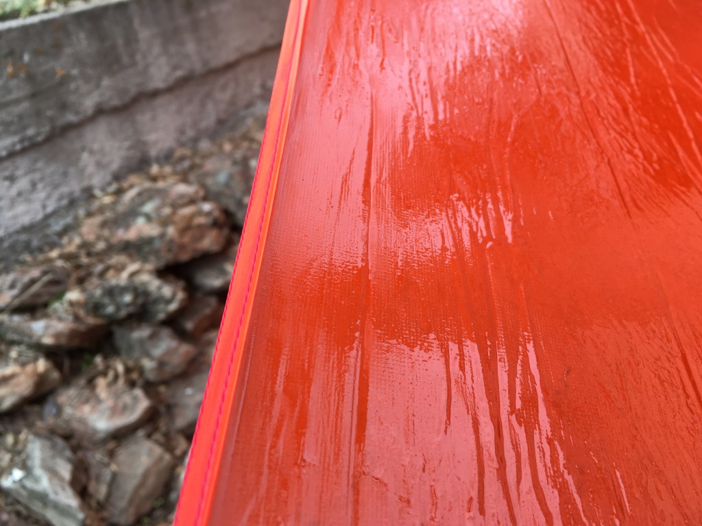 Recoating silnylon shelters